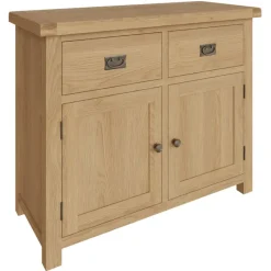 Clearance Norfolk Oak 2 Door Sideboard Sideboards | Sideboards