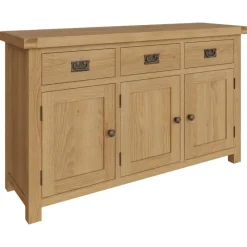 Sale Norfolk Oak 3 Door Sideboard Sideboards | Sideboards