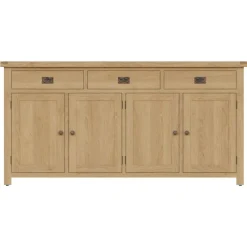 Hot Norfolk Oak 4 Door Sideboard Sideboards | Sideboards