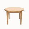Clearance Norfolk Oak Round Extending Dining Table Dining Tables