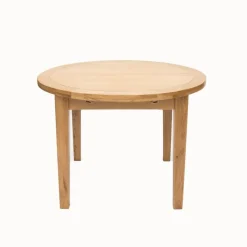 Clearance Norfolk Oak Round Extending Dining Table Dining Tables