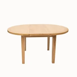 Clearance Norfolk Oak Round Extending Dining Table Dining Tables