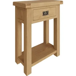 Outlet Norfolk Oak Telephone Table Console Tables | Console Tables