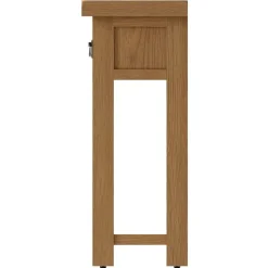 Outlet Norfolk Oak Telephone Table Console Tables | Console Tables