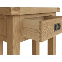 Outlet Norfolk Oak Telephone Table Console Tables | Console Tables