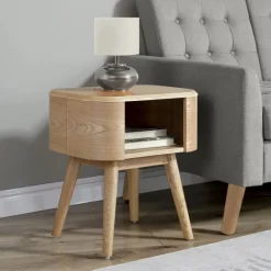Hot Olson Oak Lamp Table Side Tables