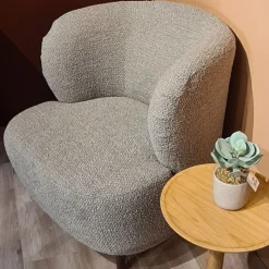 Sale Oscar Accent Chair in Corto Dove Accent Chairs