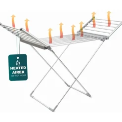 Clearance Heated Winged Airer Laundry