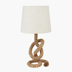 Best Martindale Rope Knot and Jute Table Lamp Table Lamps