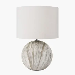 Clearance Viejo Grey Stone Effect Table Lamp Table Lamps