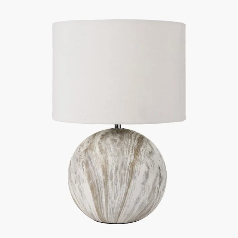 Clearance Viejo Grey Stone Effect Table Lamp Table Lamps
