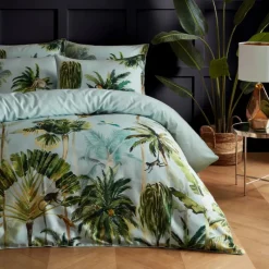 Online Forsteriana Palms Duvet Cover Set Duvet Covers