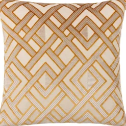 Fashion Henley Cushion Gold Cushions