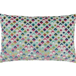 Clearance Lexington Grey and Pink Cushion Cushions