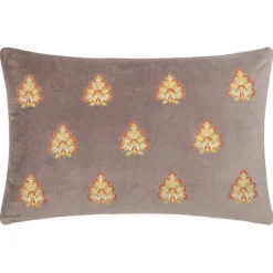Best Rennes Taupe Embroidered Cushion Cushions