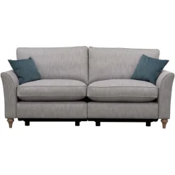Discount Hazel Power Footrest Grand Sofa Recliner Sofas | 4 Seater Sofas