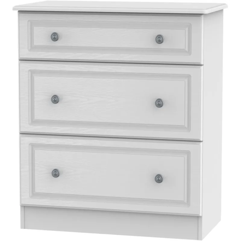 Fashion Pembridge 3 Drawer Deep Chest of Drawers Chest Of Drawers