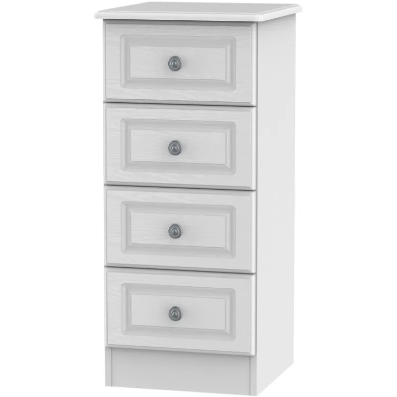 Discount Pembridge 4 Drawer Tall Narrow of Drawers Chest Of Drawers
