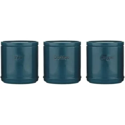 Sale Teal Tea Coffee Sugar Canisters Food Storage