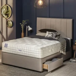 Clearance Keswick Natural Alpaca 2600 Divan Set Ottoman Beds | Divan Beds