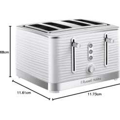 Best Inspire White 4 Slice Toaster Kettles & Toasters
