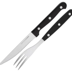 Online 12 Piece Steak Knife & Fork Set Kitchen Utensils