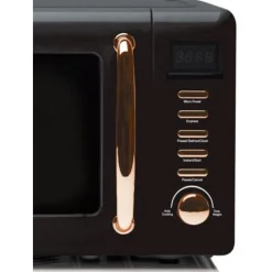 Sale Salcombe Microwave Black & Copper Cooking Appliances