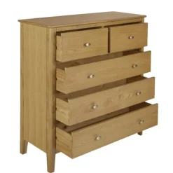 Fashion Sand Banks 2 Over 3 Drawer Chest Chest Of Drawers
