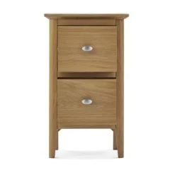 New Sand Banks Narrow 2 Drawer Bedside Table Chest Of Drawers