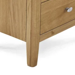 New Sand Banks Narrow 2 Drawer Bedside Table Chest Of Drawers