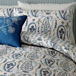 Clearance Blue Jamilia Duvet Cover Set Duvet Covers