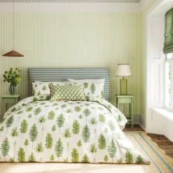 Sale Fernery Double Duvet Cover Set Green Duvet Covers