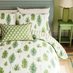 Sale Fernery Double Duvet Cover Set Green Duvet Covers