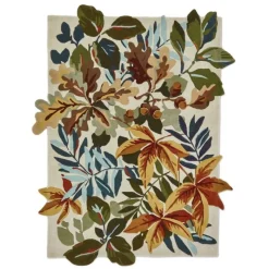 Discount Sanderson Robins Wood Russet Brown Rug 1.7m x 2.4m Modern Patterns