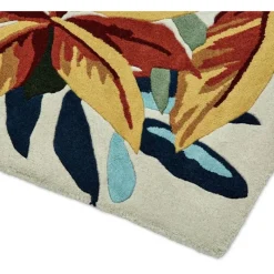 Discount Sanderson Robins Wood Russet Brown Rug 1.7m x 2.4m Modern Patterns