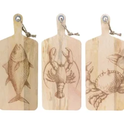 Clearance Sealife Etched Chopping Board Kitchen Utensils