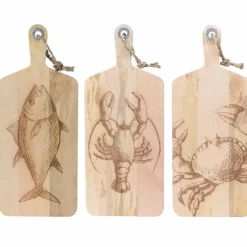 Clearance Sealife Etched Chopping Board Kitchen Utensils