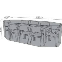New 8 Seater Garden Furniture Cover Garden Furniture Covers