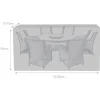 Discount 6 Seater Oval Garden Furniture Cover Garden Furniture Covers