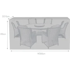 Discount 6 Seater Oval Garden Furniture Cover Garden Furniture Covers