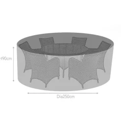 Online 6 Seater Round Garden Furniture Cover Garden Furniture Covers