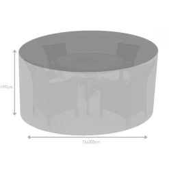 New 4 Seater Round Garden Furniture Cover Garden Furniture Covers
