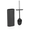 Clearance Fortuna Black Toilet Brush and Holder Bathroom Accessories