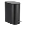 Clearance Fortuna Black 5L Pedal Bin Bathroom Accessories