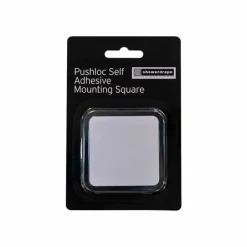 Best Pushloc Mounting Square Clear Bathroom Accessories
