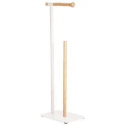 Clearance Sonata White Toilet Roll & Spare Combo Bathroom Accessories