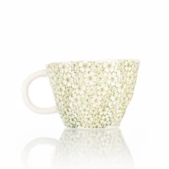 Best Green Floral Mug 3 Drinkware