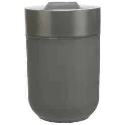 Best 300ml soft touch grey travel mug Drinkware
