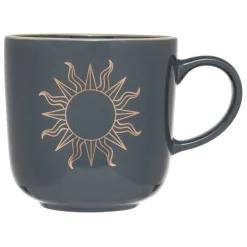 Outlet mystical sun mug navy Drinkware