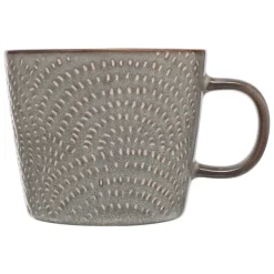 Outlet reactive glaze mini dots mug grey Drinkware